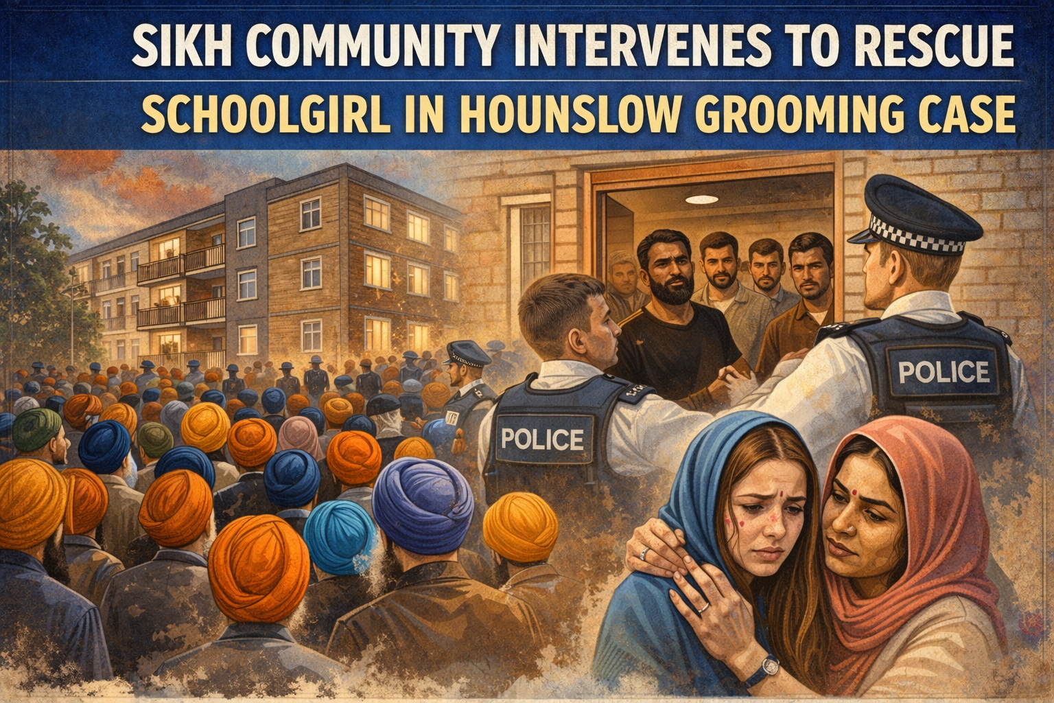 British Sikhs Rescue Schoolgirl From Hounslow Flat, Grooming Allegations Surface